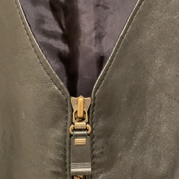 Daniel hecter leather vest for women - Picture 3 of 6